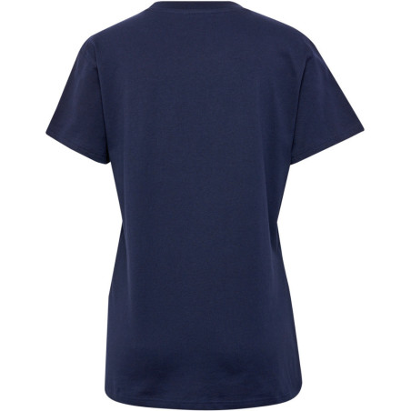 Tee-shirt Hummel Femme HMLGO Logo 2.0 marine dos