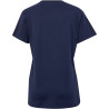 Tee-shirt Hummel Femme HMLGO Logo 2.0 marine dos