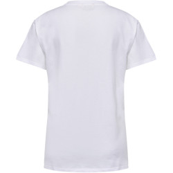 Tee-shirt Hummel Femme HMLGO Logo 2.0 white face 2
