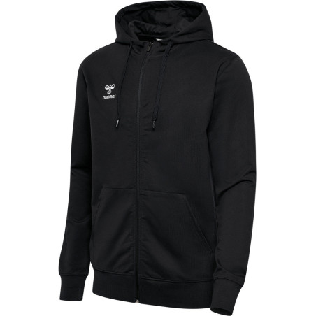 Sweat zip à capuche Hummel HMLGO 2.0 black face