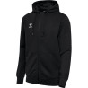 Sweat zip à capuche Hummel HMLGO 2.0 black face