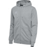 Sweat zip à capuche Hummel HMLGO 2.0 grey melange face