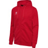 Sweat zip à capuche Hummel HMLGO 2.0 true red face