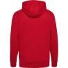 Sweat zip à capuche Hummel HMLGO 2.0 true red dos