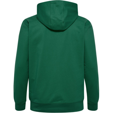 Sweat zip à capuche Hummel HMLGO 2.0 emeraude dos