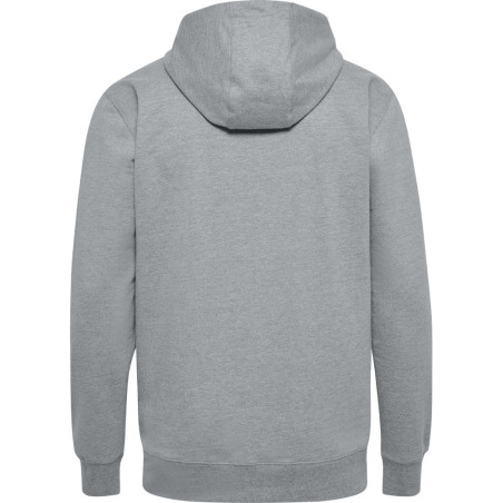 Sweat zip à capuche Hummel HMLGO 2.0 grey melange dos