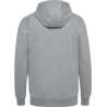 Sweat zip à capuche Hummel HMLGO 2.0 grey melange dos