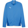 Veste de survêtement Club Puma Team Goal Electric Blue Lemonade - Puma White - Puma Team Royal face
