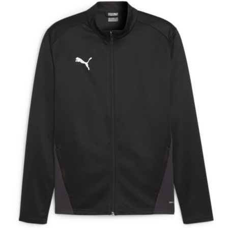 Veste de survêtement Club Puma Team Goal Puma Black - Puma White - Flat Dark Grey face
