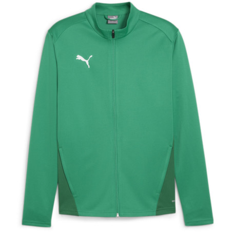 Veste de survêtement Club Puma Team Goal Sport Green - Puma White - Power Green face
