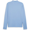 Sweat 1/4 Zip Puma Team Goal Team Light Blue - Puma White - Clear Sea dos