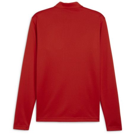 Sweat 1/4 Zip Puma Team Goal Puma Red - Puma White - Fast Red dos