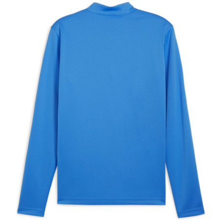 Sweat 1/4 Zip Puma Team Goal Electric Blue Lemonade - Puma White - Puma Team Royal dos