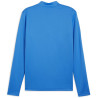 Sweat 1/4 Zip Puma Team Goal Electric Blue Lemonade - Puma White - Puma Team Royal dos