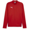 Sweat 1/4 Zip Puma Team Goal Puma Red - Puma White - Fast Red face