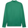 Sweat 1/4 Zip Puma Team Goal Sport Green - Puma White - Power Green dos