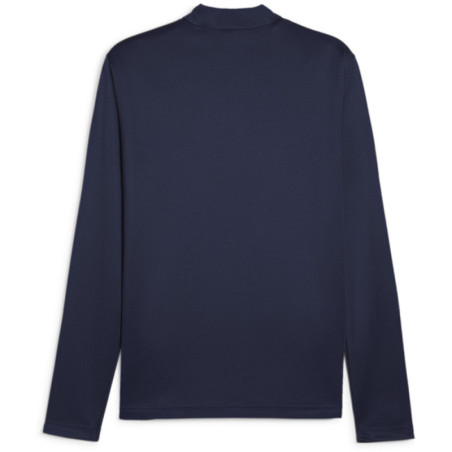 Sweat 1/4 Zip Puma Team Goal Puma Navy - Puma White - Persian Blue dos