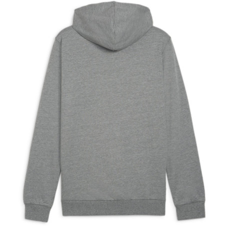 Sweat à capuche Puma Team Goal Medium Gray Heather - Puma White dos