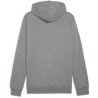 Sweat à capuche Puma Team Goal Medium Gray Heather - Puma White dos
