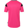 Maillot Uhlsport SQUAD 27 fuchsia/noir dos