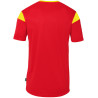 Maillot Uhlsport SQUAD 27 rouge/jaune dos