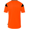 Maillot Uhlsport SQUAD 27 orange fluo/noir dos