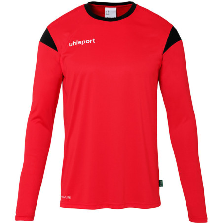 Maillot Uhlsport manches longues SQUAD 27 rouge/noir