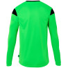 Maillot Uhlsport manches longues SQUAD 27 vert fluo/noir dos
