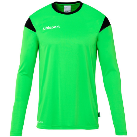 Maillot Uhlsport manches longues SQUAD 27 vert fluo/noir