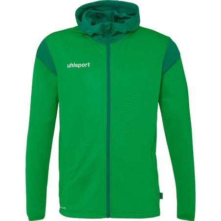 Veste à capuche Uhlsport Squad 27 vert/lagon