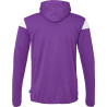 Veste à capuche Uhlsport Squad 27 mauve/blanc dos