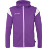 Veste à capuche Uhlsport Squad 27 mauve/blanc