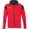 Veste à capuche Uhlsport Squad 27 rouge/noir