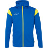 Veste à capuche Uhlsport Squad 27 azur/jaune citron