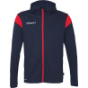 Veste à capuche Uhlsport Squad 27 bleu marine/rouge