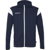 Veste à capuche Uhlsport Squad 27 bleu marine/blanc