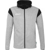 Veste à capuche Uhlsport Squad 27 gris fonce chine/noir