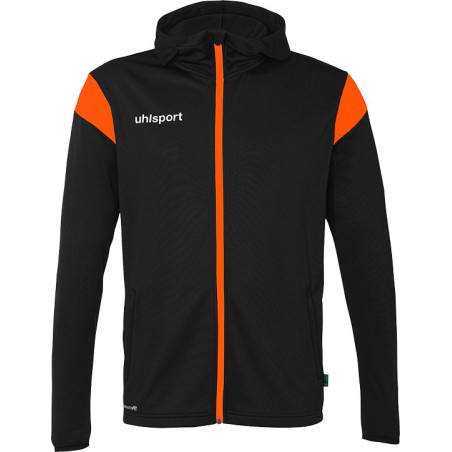 Veste à capuche Uhlsport Squad 27 noir/orange fluo