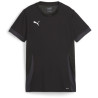 Maillot PUMA Femme TeamGoal Matchday Puma Black - Puma White - Flat Dark Grey face