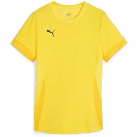 Maillot PUMA Femme TeamGoal Matchday Faster Yellow - Puma Black - Sport Yellow face