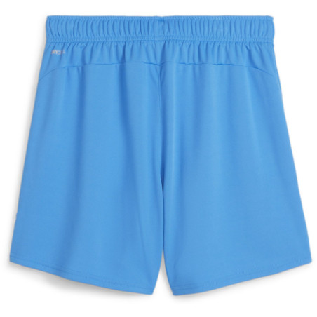 Short Femme PUMA Team Goal Electric Blue Lemonade - Puma White dos