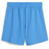 Short Femme PUMA Team Goal Electric Blue Lemonade - Puma White dos