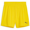 Short Femme PUMA Team Goal Faster Yellow - Puma Black face