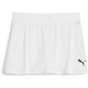 Jupe de tennis Puma Team Goal Puma White Puma Black face