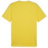 T-Shirt Puma Team Goal Faster Yellow Puma Black dos