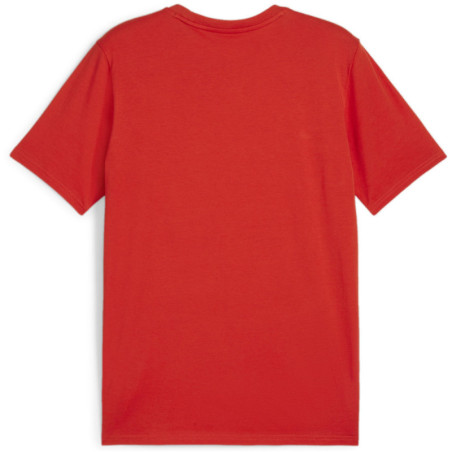T-Shirt Puma Team Goal Puma Red Puma White dos