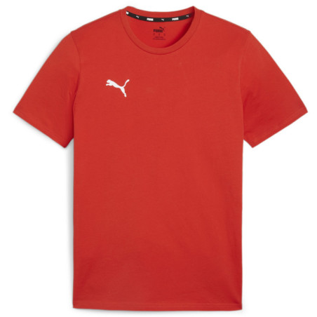 T-Shirt Puma Team Goal Puma Red Puma White face