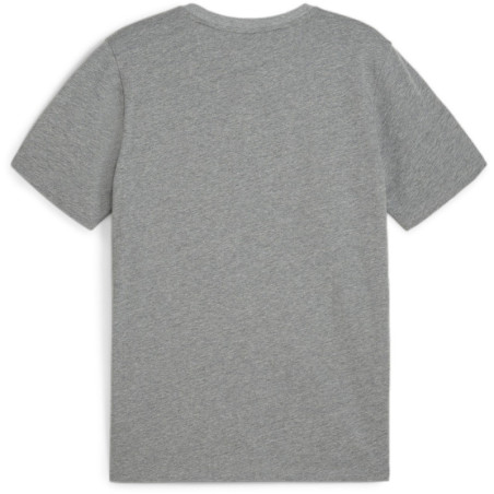T-Shirt Puma Team Goal Medium Gray Heather Puma White dos