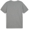 T-Shirt Puma Team Goal Medium Gray Heather Puma White dos