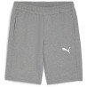 Short loisir Puma Team Goal Medium Gray Heather Puma White face